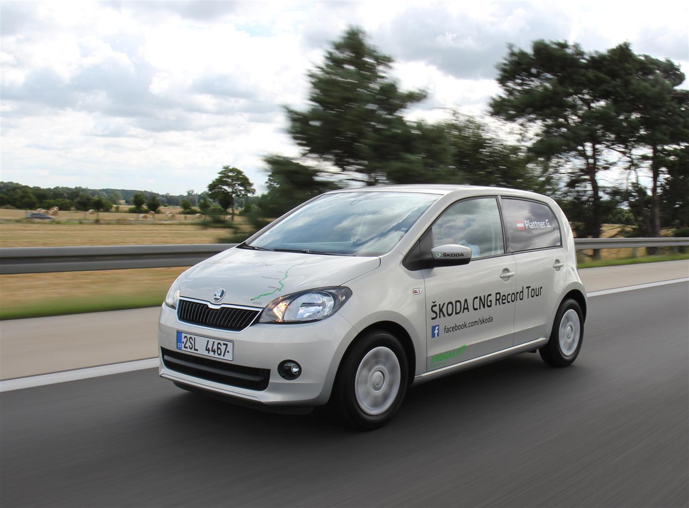 ŠKODA Citigo: meno di 100 Euro di carburante per oltre 2.500 km