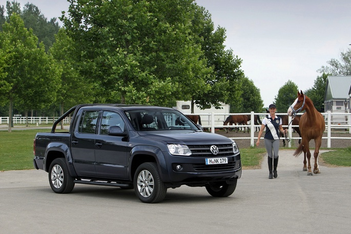 Volkswagen Amarok a Fieracavalli 2011