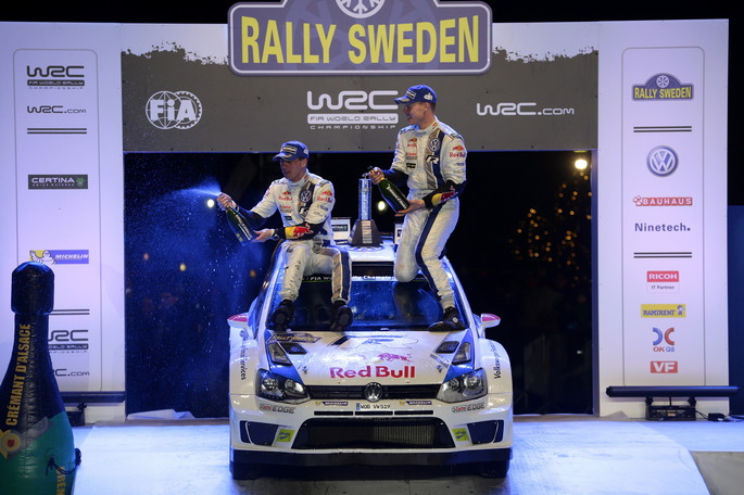 Doppietta Volkswagen al Rally di Svezia