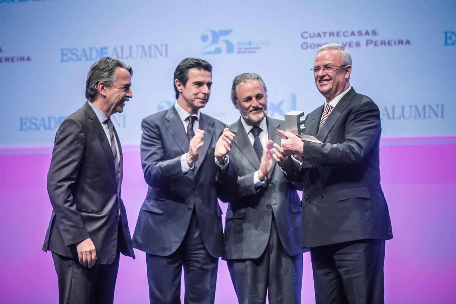 Martin Winterkorn riceve il premio ESADE